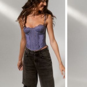 urban outfitters out from under modern love corset